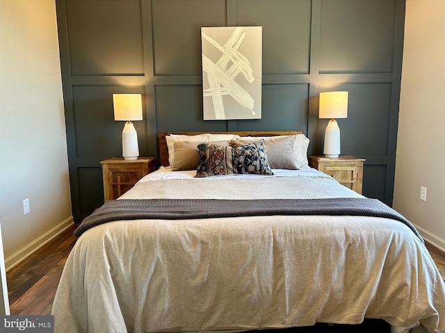 240 Howellsville Rd, Front Royal, VA 22630 - bedroom with dark wood finished floors and a decorative wall