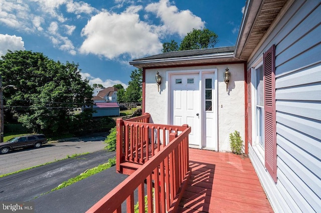 27 E Spring St, Frackville, PA 17931 - view of deck