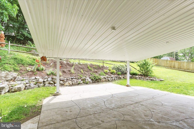 3629 Chestnut St, Reading, PA 19605 - fenced backyard with a patio area