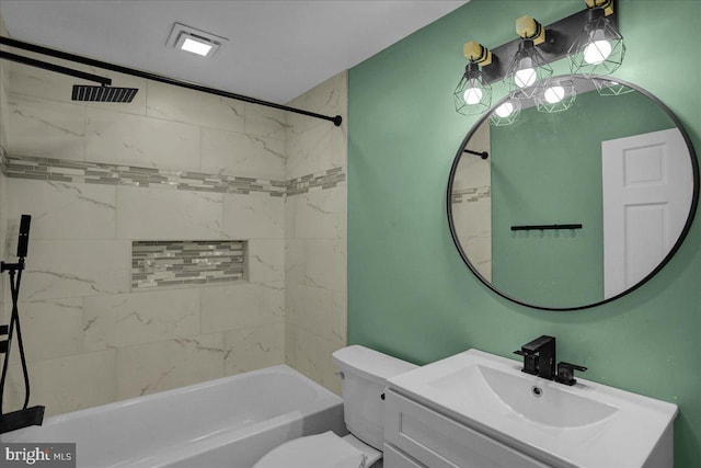 3629 Chestnut St, Reading, PA 19605 - bathroom featuring vanity and  shower combination
