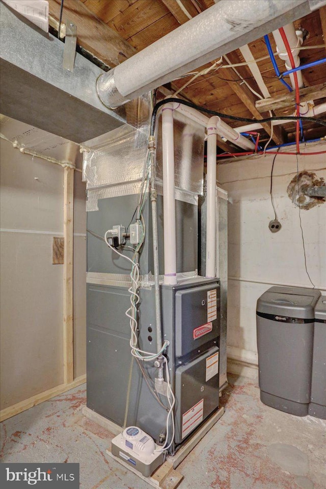3629 Chestnut St, Reading, PA 19605 - utility room with heating unit
