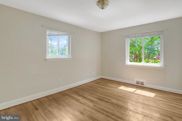 6005 Frederick St, Springfield, VA 22150 - unfurnished room featuring plenty of natural light and light wood finished floors