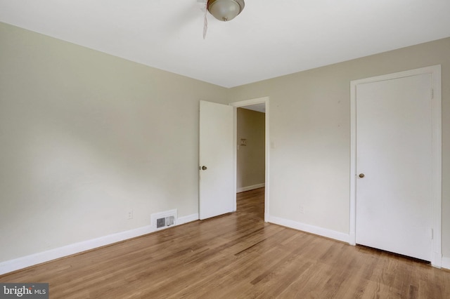 6005 Frederick St, Springfield, VA 22150 - unfurnished bedroom with wood finished floors and baseboards