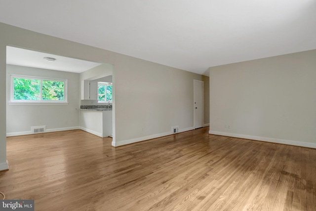 6005 Frederick St, Springfield, VA 22150 - unfurnished room featuring light wood finished floors and baseboards