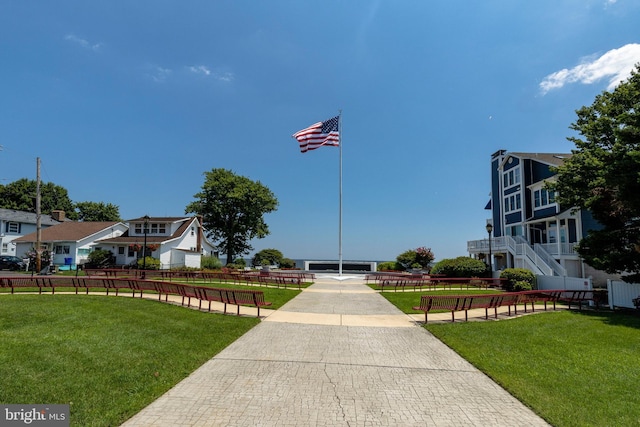 8207 Elm Ln, Chesapeake Beach, MD 20732 - view of property's community featuring a lawn