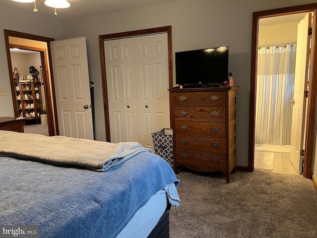 10474 Mapleton Rd, Shippensburg, PA 17257 - carpeted bedroom featuring a closet