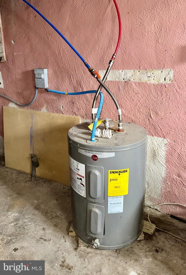 6858 Marshall Rd, Upper Darby, PA 19082 - utility room with water heater