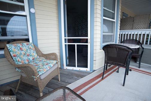 5600 Seaview Ave, Wildwood Crest, NJ 08260 - view of covered porch