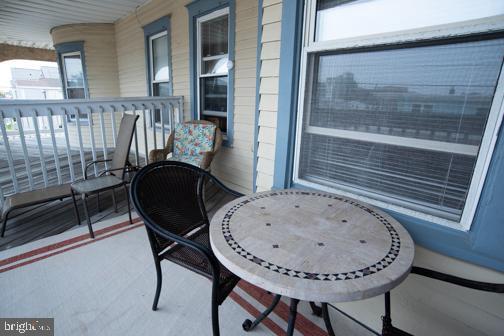 5600 Seaview Ave, Wildwood Crest, NJ 08260 - view of covered porch