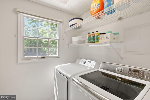 6498 Milva Ln, Springfield, VA 22150 - washroom featuring independent washer and dryer