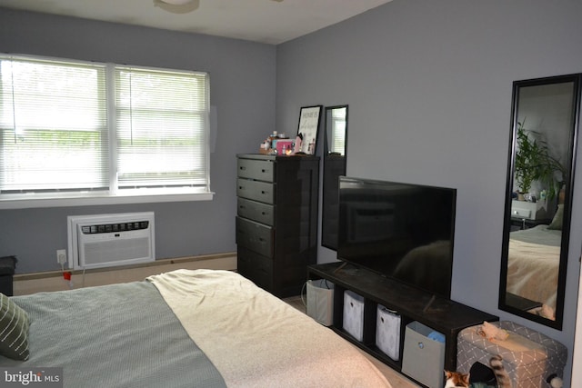 4701 Pennell Rd Unit A-6, Aston, PA 19014 - bedroom with an AC wall unit