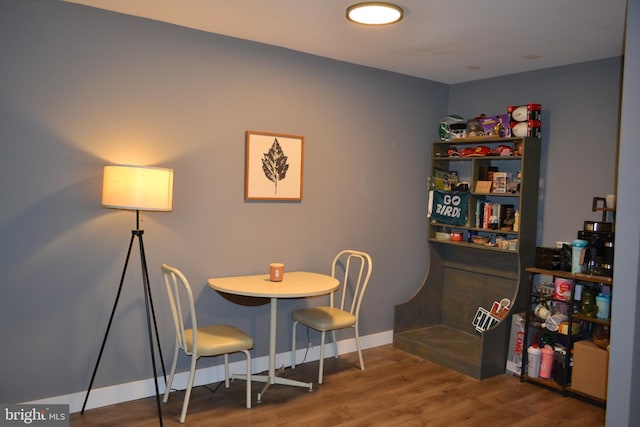 4701 Pennell Rd Unit A-6, Aston, PA 19014 - dining room with wood finished floors and baseboards
