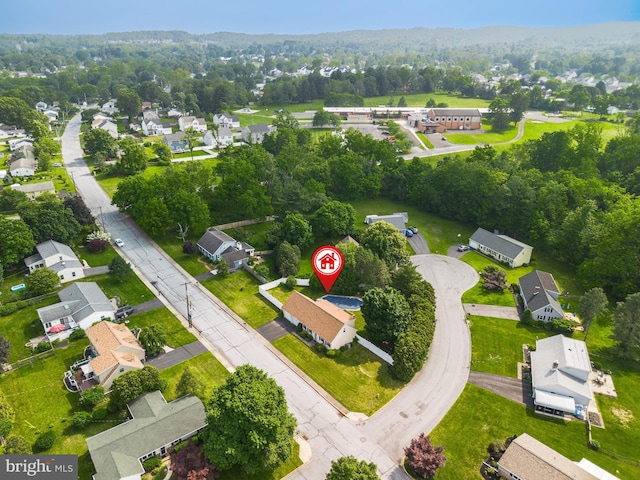330 N Liberty St, Coopersburg, PA 18036 - aerial perspective of suburban area