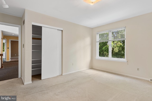 39 Haymarket Ln, Bryn Mawr, PA 19010 - unfurnished bedroom with carpet floors and a closet