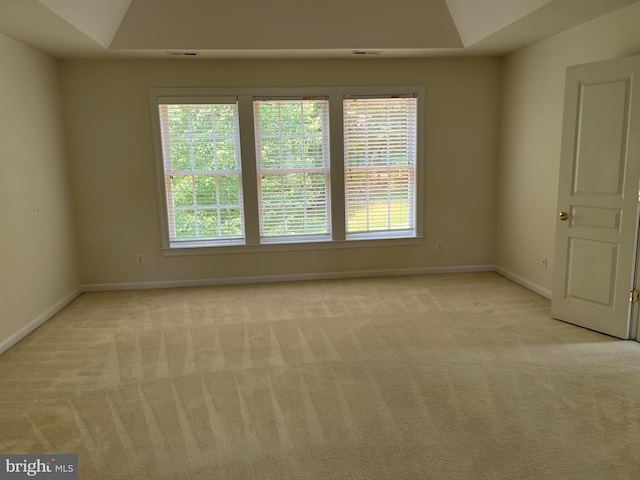 206 Excalibur Dr, Newtown Square, PA 19073 - unfurnished room with light colored carpet and lofted ceiling