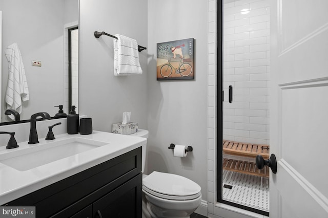 103 Wateredge Ln, Fredericksburg, VA 22406 - full bathroom featuring a shower stall and vanity