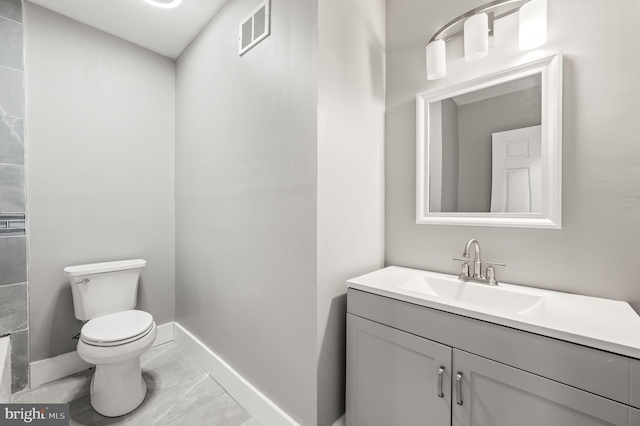1719 W Norris St, Philadelphia, PA 19121 - bathroom with marble finish flooring and vanity