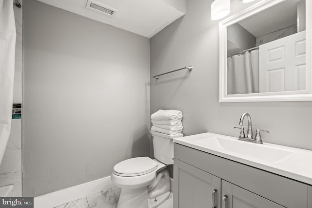 1719 W Norris St, Philadelphia, PA 19121 - full bath featuring marble finish flooring and vanity
