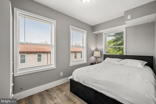 1719 W Norris St, Philadelphia, PA 19121 - bedroom featuring baseboards and wood finished floors