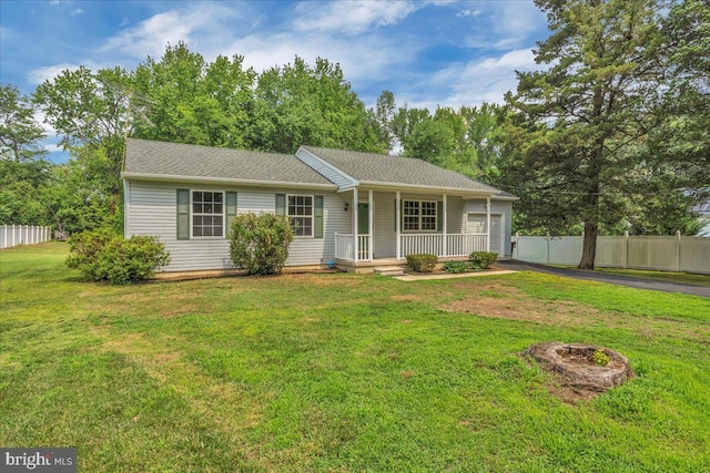 725 Logan Ave, Deptford, NJ 08096 - ranch-style house with covered porch and asphalt driveway