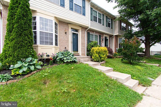 1324 Roman Ridge Way, Bel Air, MD 21014 - view of property with a front lawn and brick siding