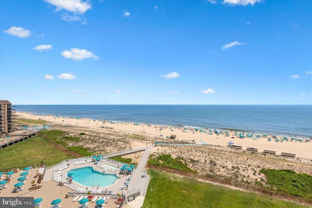 906 S Edgewater House Rd Unit 906S, Bethany Beach, DE 19930 - water view featuring nearby beach
