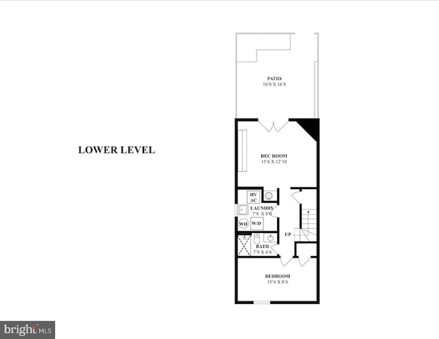 6708 Langston Blvd Unit A, Arlington, VA 22205 - view of floor plan / room layout