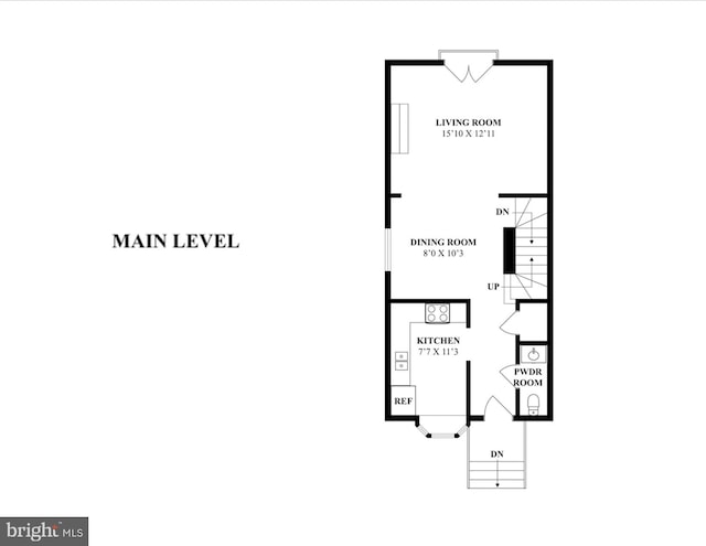 6708 Langston Blvd Unit A, Arlington, VA 22205 - view of home floor plan
