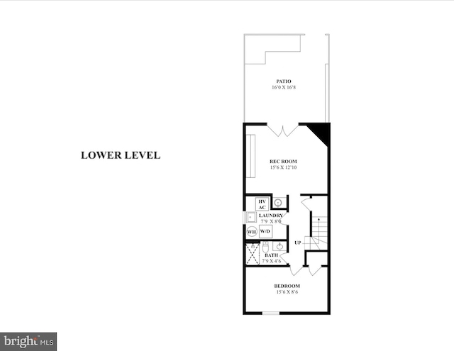 6708 Langston Blvd Unit A, Arlington, VA 22205 - view of room layout