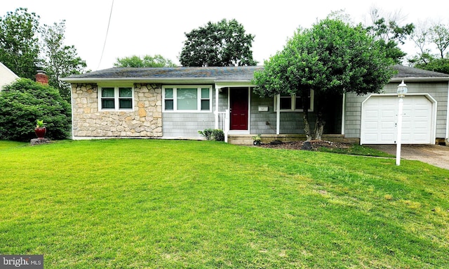 321 Westminster, Turnersville, NJ 08012 - single story home with an attached garage, driveway, and a front lawn