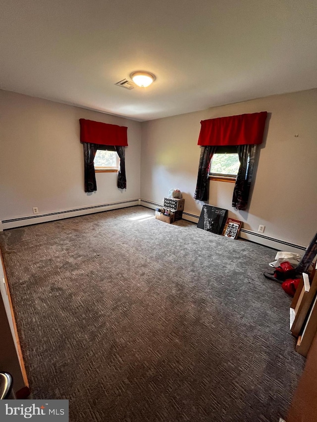 636 Pigeon Creek Rd, Pottstown, PA 19465 - spare room featuring carpet floors and baseboard heating