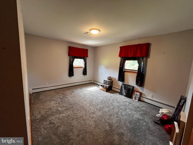 636 Pigeon Creek Rd, Pottstown, PA 19465 - carpeted spare room featuring a baseboard radiator