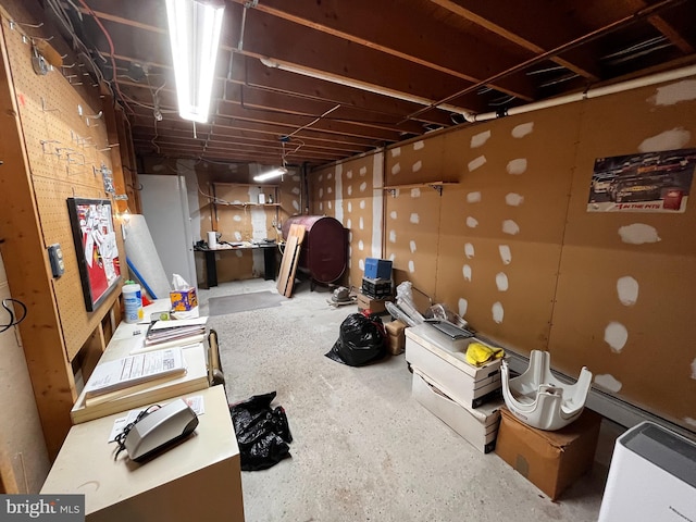 636 Pigeon Creek Rd, Pottstown, PA 19465 - view of unfinished below grade area