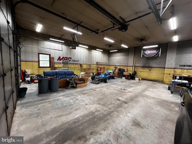 636 Pigeon Creek Rd, Pottstown, PA 19465 - garage featuring a garage door opener