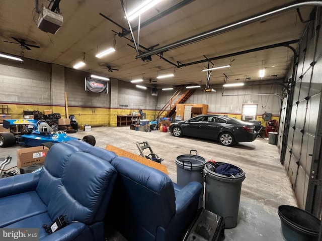 636 Pigeon Creek Rd, Pottstown, PA 19465 - garage with a garage door opener