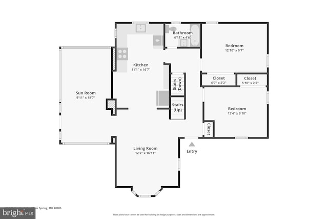 202 Piping Rock Dr, Silver Spring, MD 20905 - view of room layout