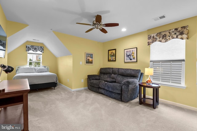 22351 Winding Woods Way, Clarksburg, MD 20871 - carpeted bedroom featuring ceiling fan and recessed lighting