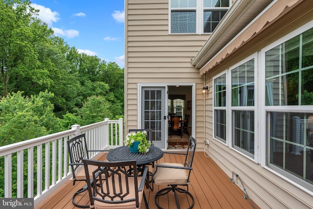 22351 Winding Woods Way, Clarksburg, MD 20871 - view of deck