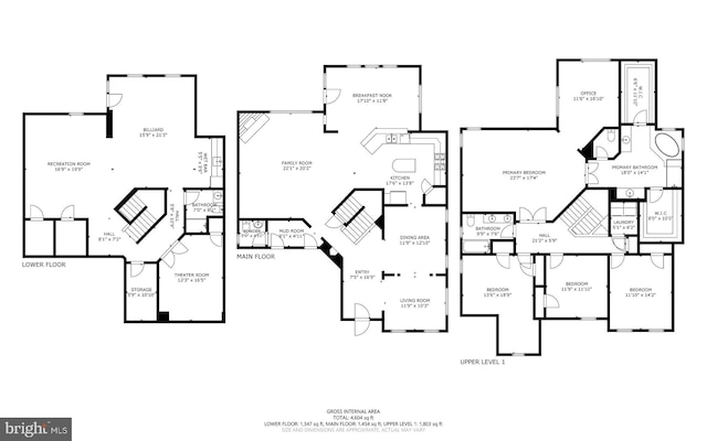 22351 Winding Woods Way, Clarksburg, MD 20871 - view of property floor plan