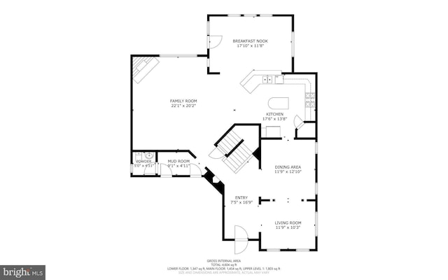22351 Winding Woods Way, Clarksburg, MD 20871 - view of property floor plan