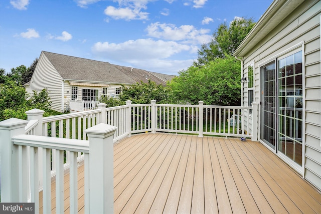 130 Ambrose Ln, Fredericksburg, VA 22406 - view of wooden deck