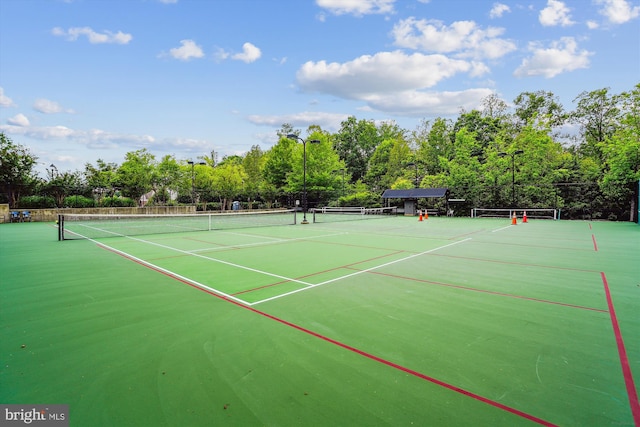 130 Ambrose Ln, Fredericksburg, VA 22406 - view of tennis court with community basketball court