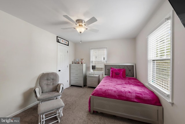 2619 Poplar Dr, Baltimore, MD 21207 - carpeted bedroom featuring ceiling fan