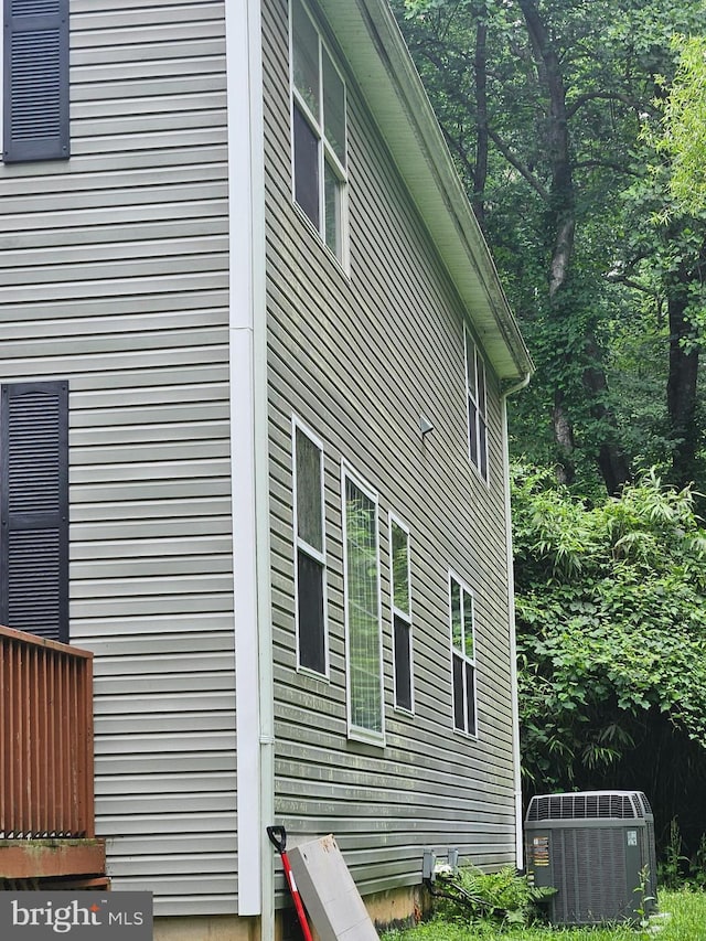 2914 Hunter Rd, Fairfax, VA 22031 - view of property exterior featuring a central air condition unit