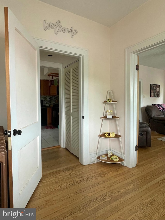 433 Williams St, Cumberland, MD 21502 - corridor with wood finished floors