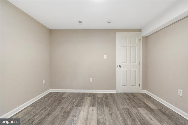 105 Concove Way, Havre De Grace, MD 21078 - spare room featuring wood finished floors and baseboards