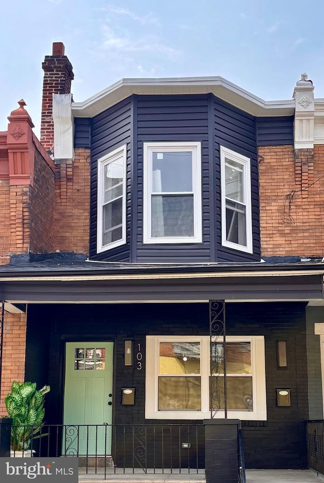 103 E Coulter St, Philadelphia, PA 19144 - view of front of home featuring covered porch