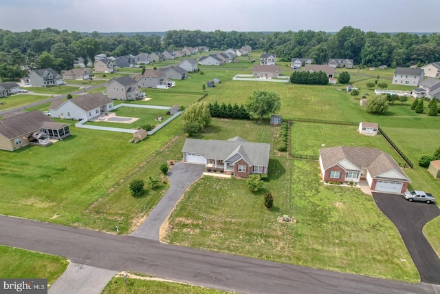 132 Nightingale Dr, Milford, DE 19963 - aerial perspective of suburban area