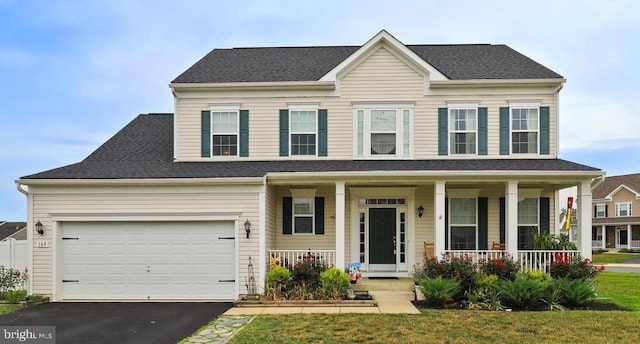 109 Taylor Ct, Stephenson, VA 22656 - view of front of property with a porch, driveway, and an attached garage