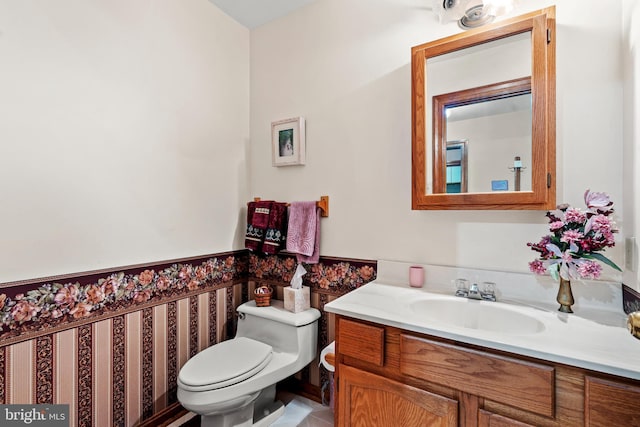 12810 Kending Ln, Clear Spring, MD 21722 - half bath with vanity and toilet